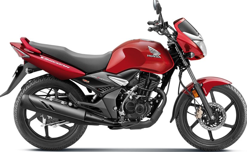 Honda Unicorn Now Offered With Cashback Of Rs. 3,500 Honda Unicorn Now Offered With Cashback Of Rs. 3,500
