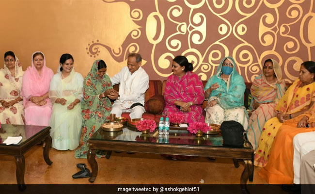 Rajasthan Crisis Paused, Ashok Gehlot, MLAs Celebrate Raksha Bandhan