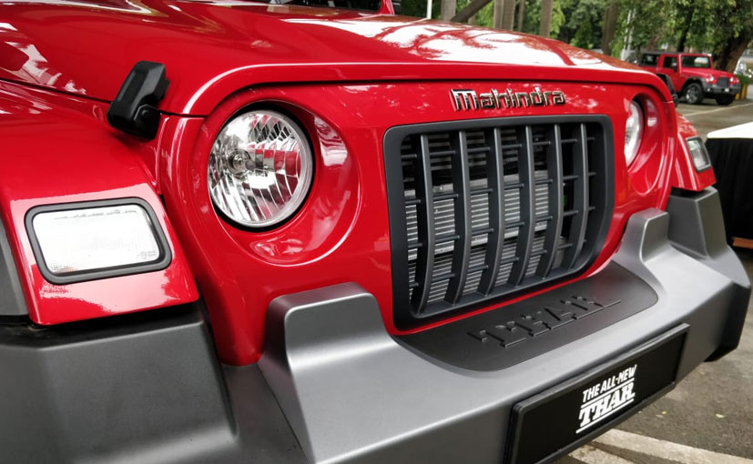 Do You Like The Grille On The New Mahindra Thar?