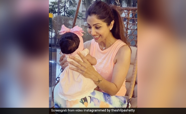 Shilpa Shetty's Daughter Samisha Is 6-Months-Old And Showing "Signs Of Being Independent Already"