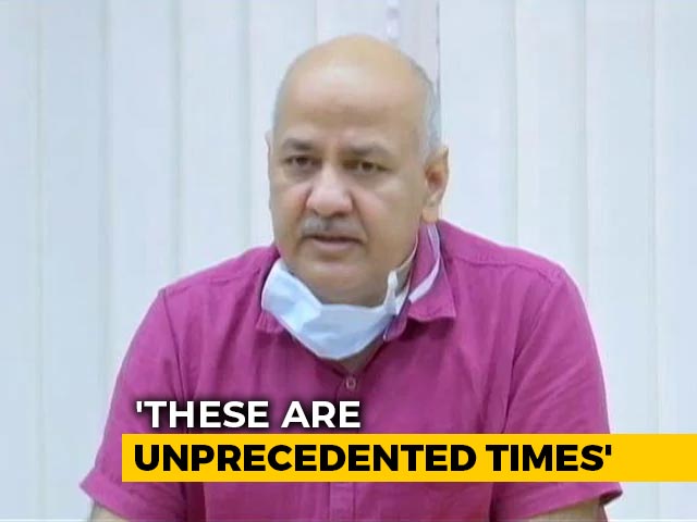 JEE Main, NEET 2020: Cancel Exams And Make Alternative Arrangement, Says Manish Sisodia