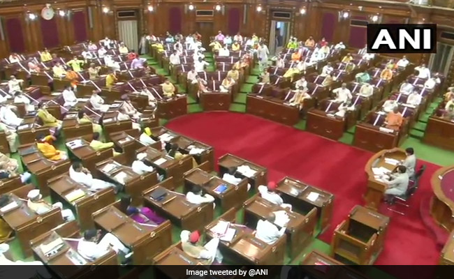 UP Assembly Budget Session: Opposition Boycotts Governor's Address