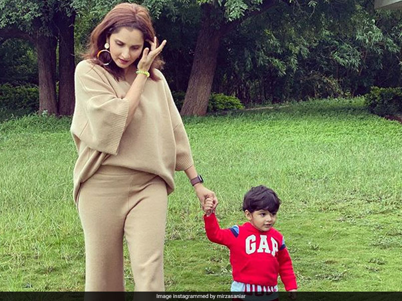 "You Are Part Of Me": Sania Mirza Shares Cute Pics With Son Izhaan