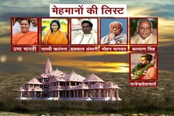 राम मंदिर के भूमि पूजन में इन नेताओं को निमंत्रण राम मंदिर के भूमि पूजन में इन नेताओं को निमंत्रण