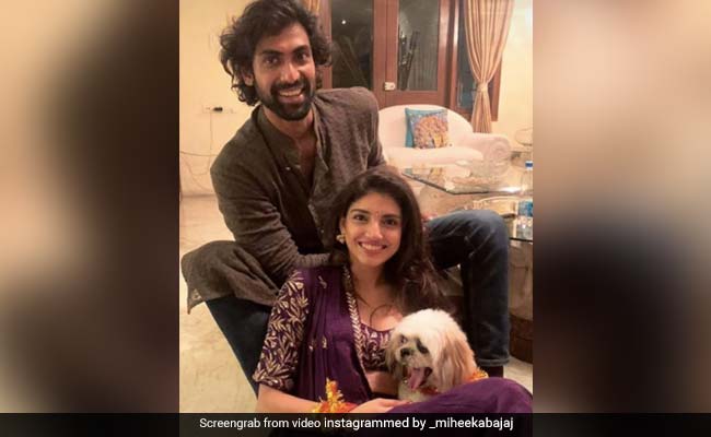 The Internet Is Obsessing Over This Pic Of Newlyweds Miheeka Bajaj And Rana Daggubati