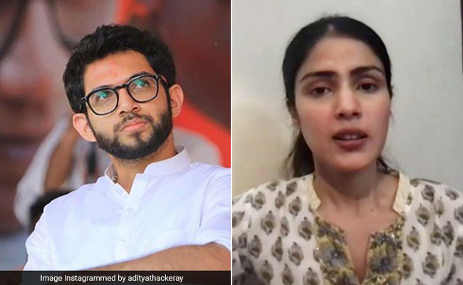 रिया चक्रवर्ती का NDTV से बातचीत में खुलासा, बोलीं- आदित्य ठाकरे से न कभी मिली, और न ही बात की...