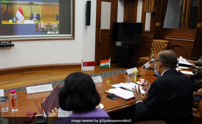 India, Singapore Resolve To Further Boost Defence, Security Partnership