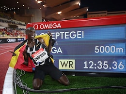 Joshua Cheptegei Sets World Record As Athletics Returns In Monaco Joshua Cheptegei Sets World Record As Athletics Returns In Monaco