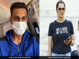 Shoaib Malik रवाना हुए इंग्लैंड तो वाइफ सानिया मिर्जा ने किया ऐसा मजाकिया Tweet, सोशल मीडिया पर हो रहा है Viral Shoaib Malik रवाना हुए इंग्लैंड तो वाइफ सानिया मिर्जा ने किया ऐसा मजाकिया Tweet, सोशल मीडिया पर हो रहा है Viral