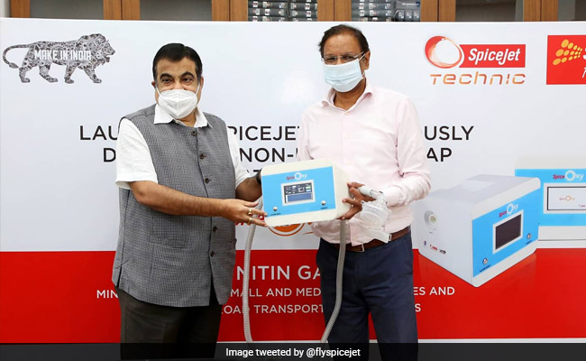 SpiceJet's Low-Cost, India-Made Ventilators To Address Shortage: Nitin Gadkari