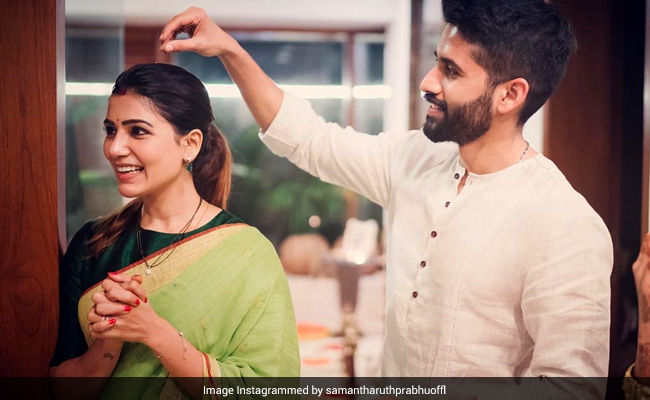 Love, Actually - This Pic Of Samantha Ruth Prabhu And Naga Chaitanya