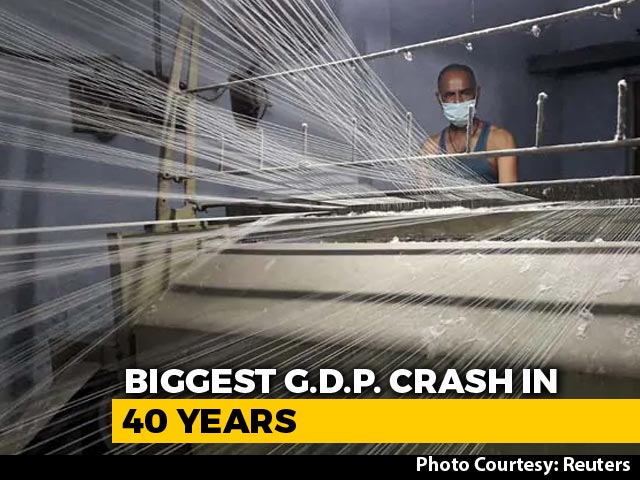 GDP Growth At -23%, Sharpest Contraction On Record
