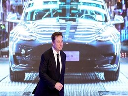 Tesla CEO Elon Musk Test Drives Volkswagen's New Electric Car: Report Tesla CEO Elon Musk Test Drives Volkswagen's New Electric Car: Report