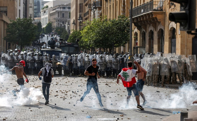 "Execute Them": Lebanon Protesters Demand Revenge After Explosion