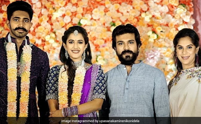 Trending: Pics From Actress Niharika Konidela And Chaitanya JV's Engagement