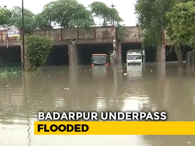 Delhi Rains: Slow Traffic, Waterlogging in Several Areas