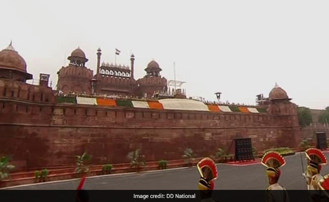 Low-Key Independence Day Celebrations At Red Fort In Delhi Amid Pandemic