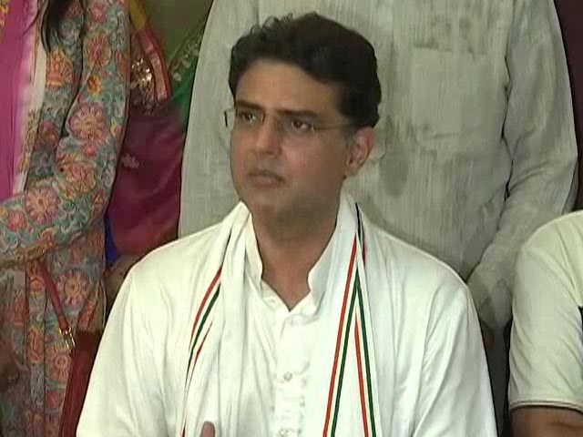 Thank Sonia Gandhi For Forming The Panel, Says Sachin Pilot