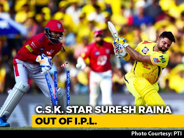 CSK Star Suresh Raina Out Of IPL 2020, Returns To India Due To "Personal Reasons"