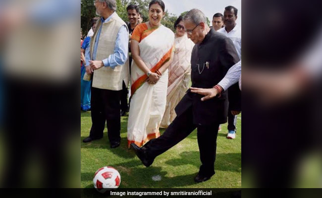 "Till We Meet Again": Smriti Irani's Tribute To Pranab Mukherjee