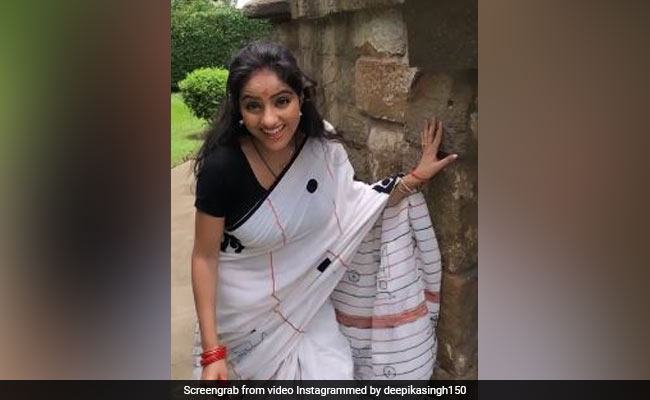 दीपिका सिंह की VIDEO हुई वायरल, साड़ी पहन इस अंदाज में दिखीं एक्ट्रेस