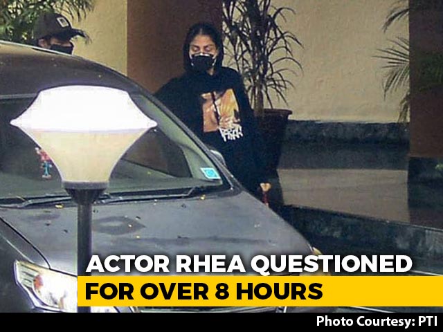 Rhea Chakraborty Questioned For 8 Hours On Day 3, Called Again On Monday