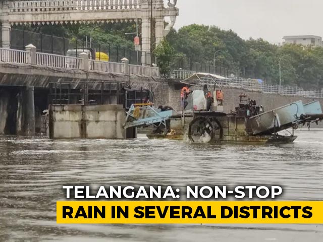 Incessant Rain In Telangana Creates Flood-Like Situation, Relief Work On