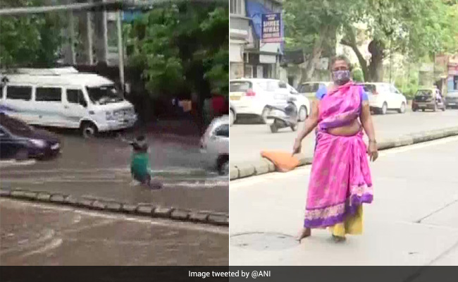 In Rain, Mumbai Woman Stood For 7 Hours Near Manhole To Save People