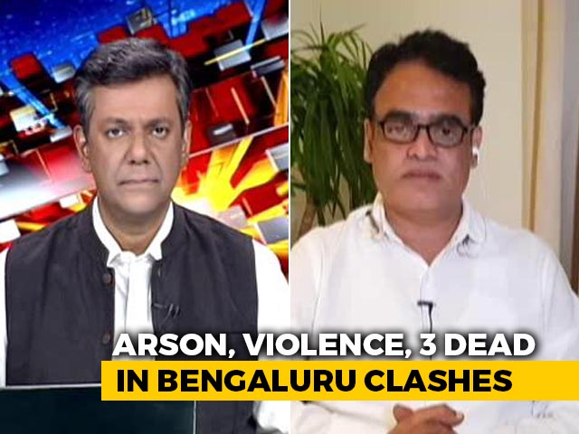 "Will Recover Damages From Those Responsible": Karnataka Minister On Bengaluru Clashes