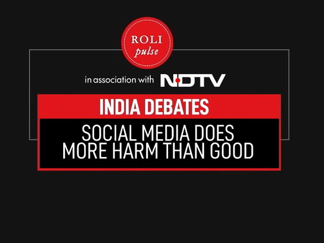 India Debates: Social Media Does More Harm Than Good