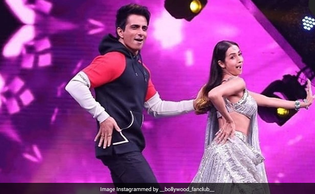 When Sonu Sood Did The <i>Munni Badnaam Hui</i> Hook Step On Malaika Arora's Show