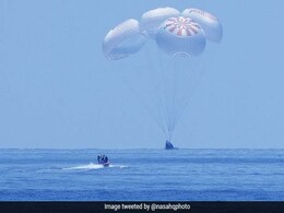 Watch: SpaceX Capsule With NASA Astronauts Returns To Earth Watch: SpaceX Capsule With NASA Astronauts Returns To Earth