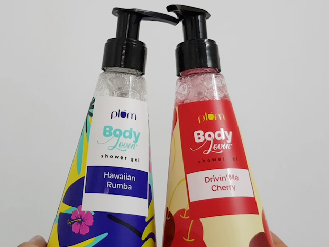 We Tried The Plum BodyLovin' Shower Gels In 2 Different Variants