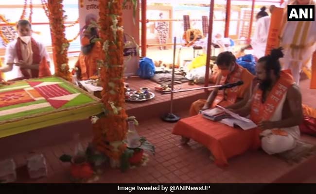 <i>Ramarchan Puja</i> Begins In Ayodhya Ahead Of <i>Bhoomi Pujan</i>