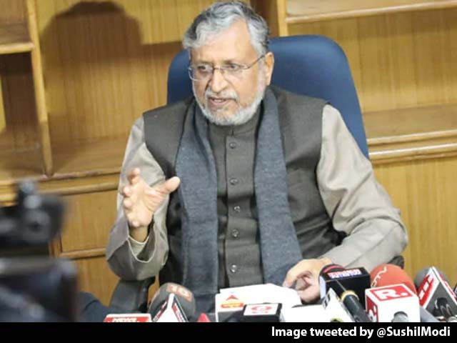 Uddhav Thackeray Under "Bollywood Mafia" Pressure, Says Sushil Modi