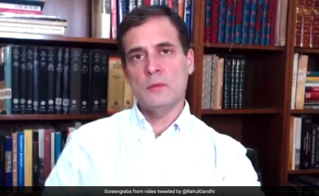 "Discuss Status Quo Ante With China, Other Talks Worthless": Rahul Gandhi