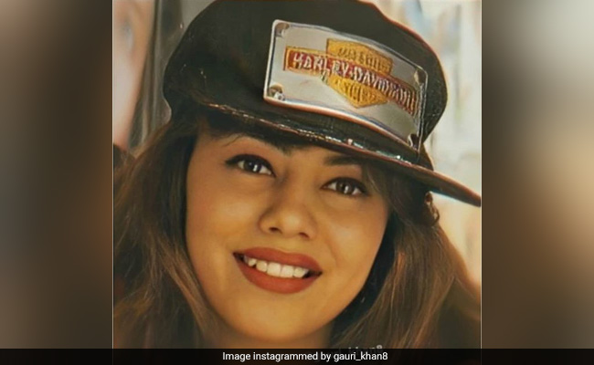 Gauri Khan Shares A Throwback Pic From When She Was Son Aryan's Age
