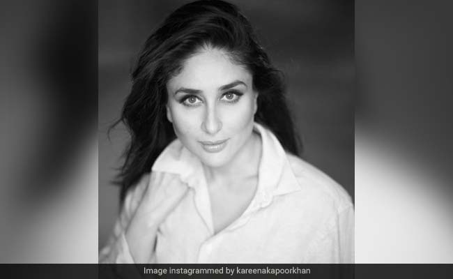 Kareena Kapoor's Perfect Eyeliner Stands Out Even In A Black And White Post