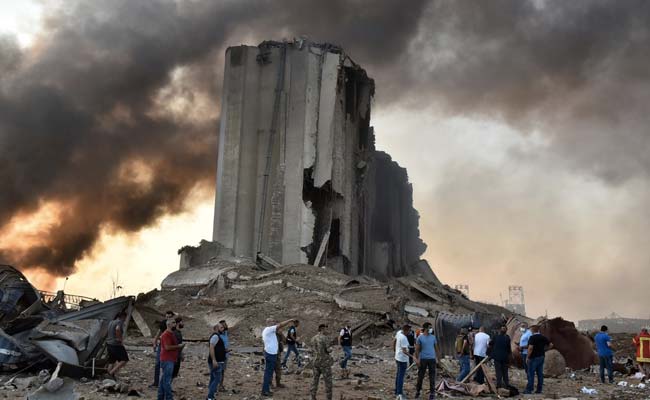 More Than 100 Killed In Huge Blast In Lebanon's Capital Beirut