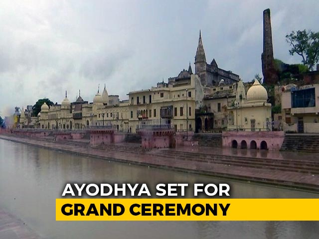 Grand Ceremony For Ayodhya Ram Temple Today, PM To Attend