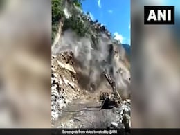 Landslide In Rishikesh-Badrinath Highway Landslide In Rishikesh-Badrinath Highway