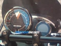 Upcoming Royal Enfield Meteor 350 To Get A TFT Colour Display With Navigation