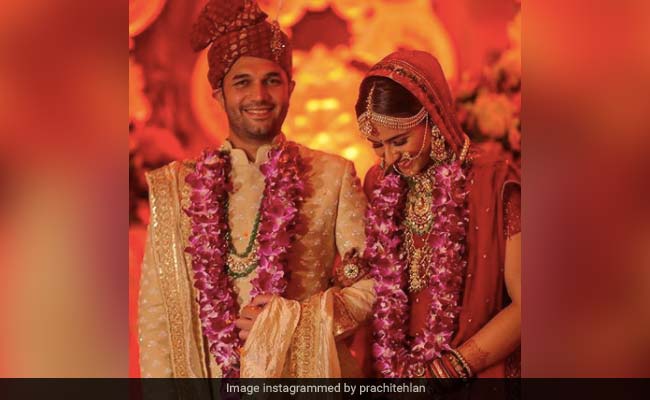 Viral: Pics From <I>Diya Aur Baati Hum</I> Actress Prachi Tehlan And Rohit Saroha's Wedding