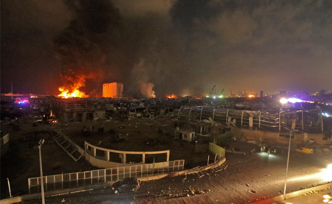 2,750 Tonnes Of Ammonium Nitrate Exploded: Lebanon PM On Beirut Blasts