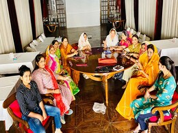Team Gehlot Women MLAs Celebrate Kajari Teej Festival With Mehndi Session Team Gehlot Women MLAs Celebrate Kajari Teej Festival With Mehndi Session