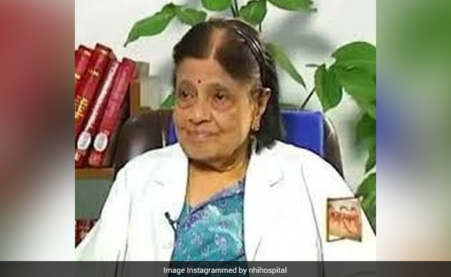 Eminent Cardiologist Dr S Padmavati Dies Of COVID-19 At 103