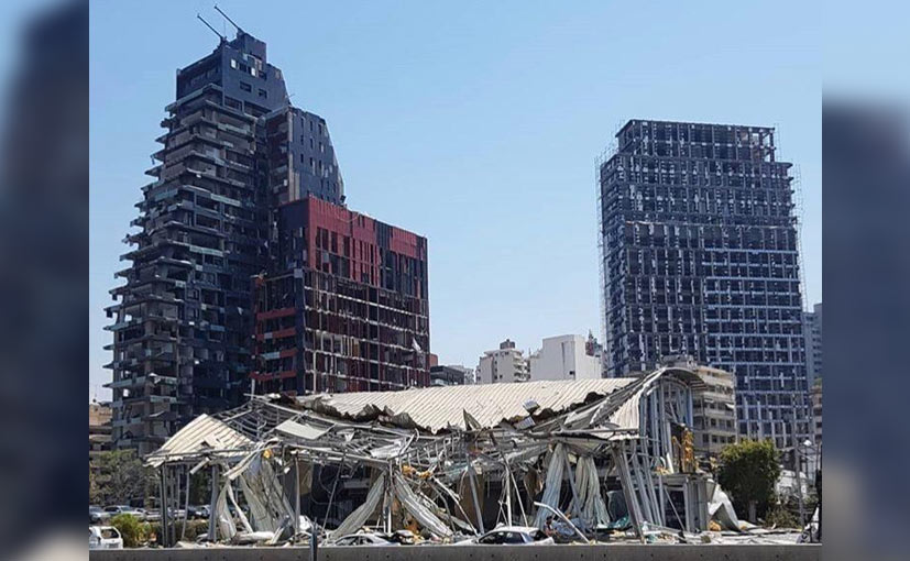 Audi Dealership Destroyed In The Beirut Explosion