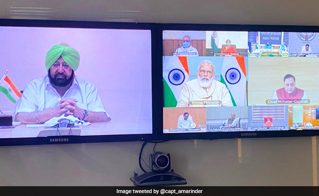 At PM's Meet, Punjab Chief Minister Amarinder Singh Seeks Fiscal Package