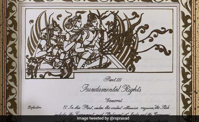 आज संविधान की इस मूल भावना को आप सभी से शेयर करने का मन हुआ : रविशंकर प्रसाद