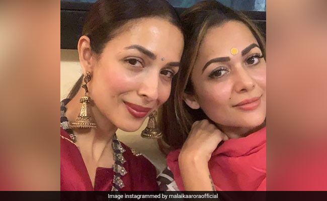 On Raksha Bandhan 2020, Malaika And Amrita Arora Set Sibling Goals